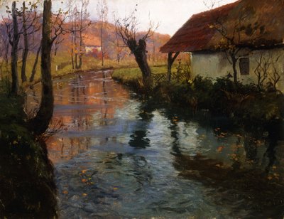 Le ruisseau du moulin - Frits Thaulow