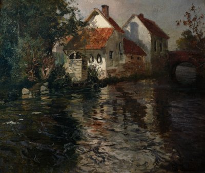 Sans titre, vers 1898 (peinture) - Fritz Thaulow