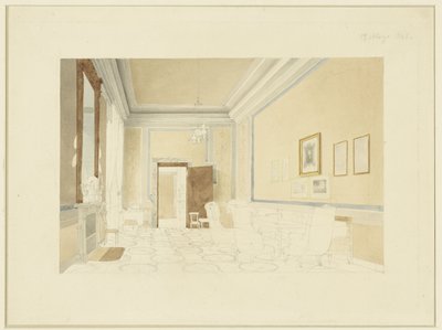 Projet pour un intérieur - Fritz Werner