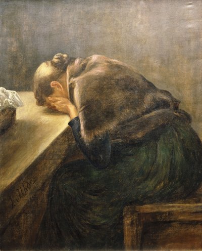 Deuil - Fritz von Uhde