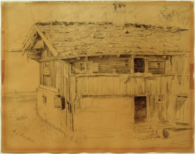 Ferme bavaroise - Fritz von Uhde
