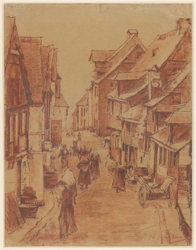 Ruelle dans un village allemand - Froukje Wartena