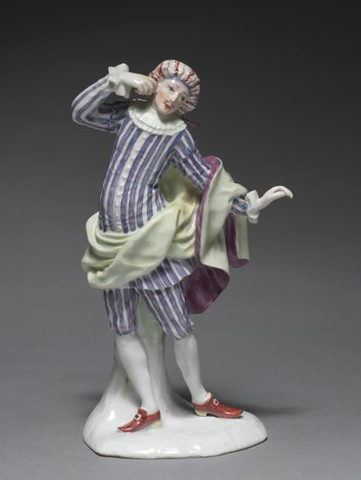 Figure de la comédie italienne : Mezetin, vers 1753 - Fürstenberg Porcelain Factory
