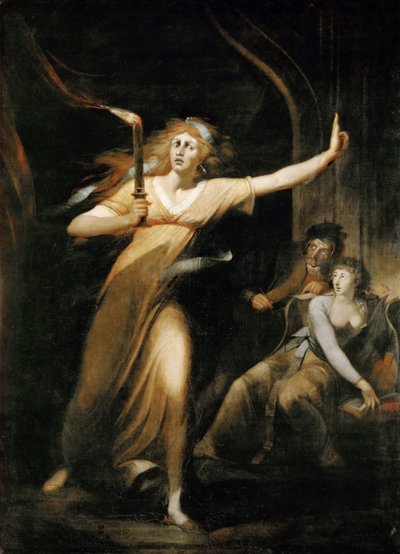 Lady Macbeth marchant dans son sommeil - Füssli