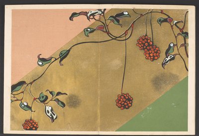Shasei sôka môyô, Motifs de plantes et de fleurs d