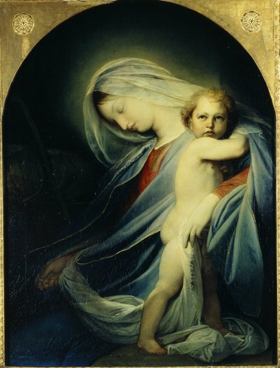 Repos pendant la fuite en Égypte, 1838 - Fyodor Antonovich Bruni