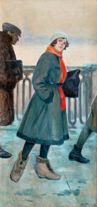 Sur le chemin du travail - Fyodor Buchholz
