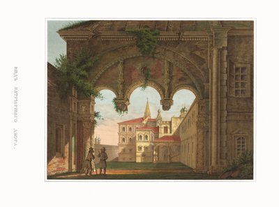 Vue des Chambres patriarcales. Des Antiquités de l