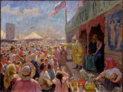 Une foire - Fyodor Ivanovich Rerberg