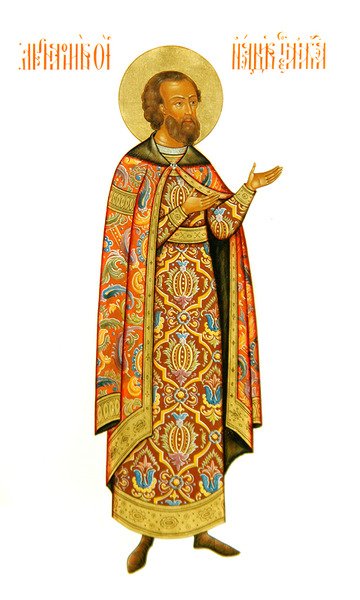 Grand Prince Andrei Ioannovich Bogolyubsky, vers 1825-50 - Fyodor Solntsev
