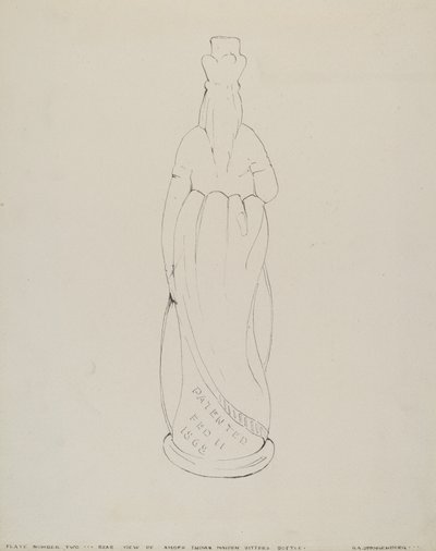 Bouteille de bitters (Indien) - G.A. Spangenberg