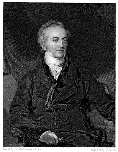 Thomas Young 1773-1829, physicien et égyptologue anglais - GH Adcock