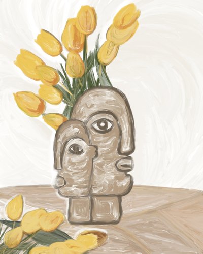 Tulipes « Mère et enfant » - GIovanna Gil Alves