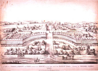 Harrow Road, Paddington, 1847 - G.L. Lee