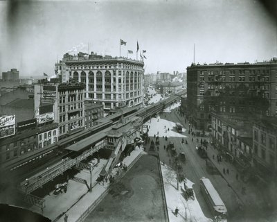 Broadway, nord depuis la 32e rue, New York - G.P. Hall und Sohn