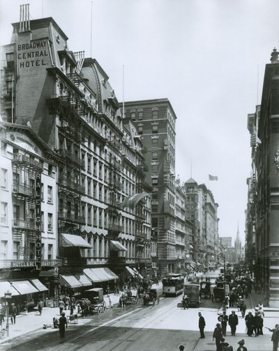 Broadway regardant vers le nord depuis Bond Street, New York - G.P. Hall und Sohn