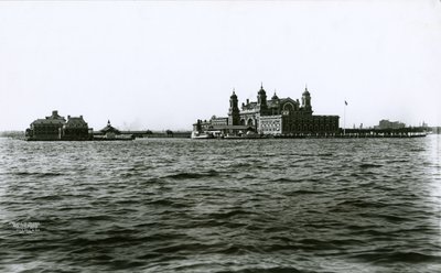 Ellis Island, port de New York, 1903 - G.P. Hall und Sohn