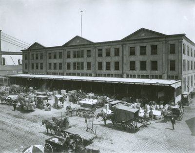 Marché aux Poissons de Fulton, New York - G.P. Hall und Sohn