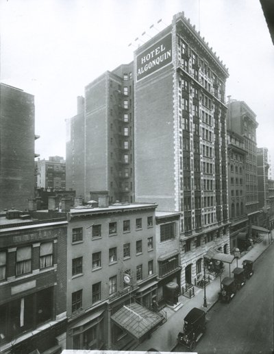 Hôtel Algonquin, West 44th Street, New York City - G.P. Hall und Sohn