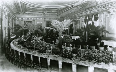 Intérieur du Metropolitan Club - G.P. Hall und Sohn