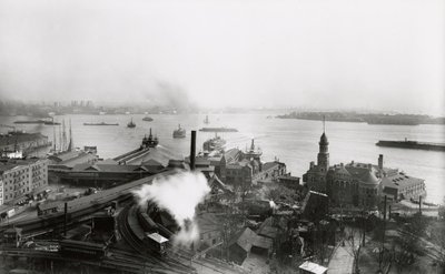 Terminal South Ferry, 1905 - G.P. Hall und Sohn