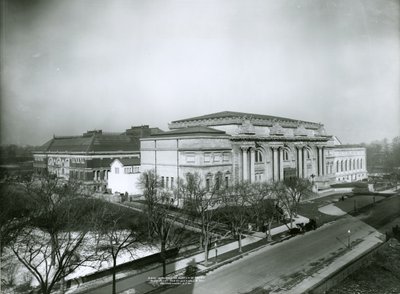Le Metropolitan Museum of Art depuis le sud-est, New York, 1909 - G.P. Hall und Sohn