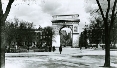 Arc de Washington, Washington Square Park, New York City - G.P. Hall und Sohn