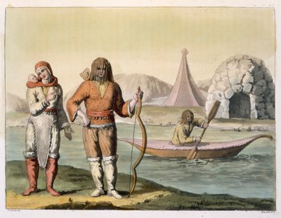 Esquimaux à la baie d