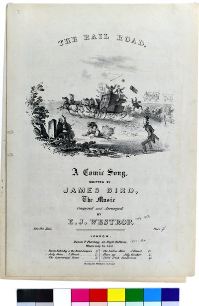Rail Road. Une chanson comique - G. E. Madeley
