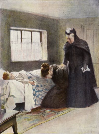 Caractère de la reine Victoria : Sympathie (lithographie en couleur) - G. Grenville Manton