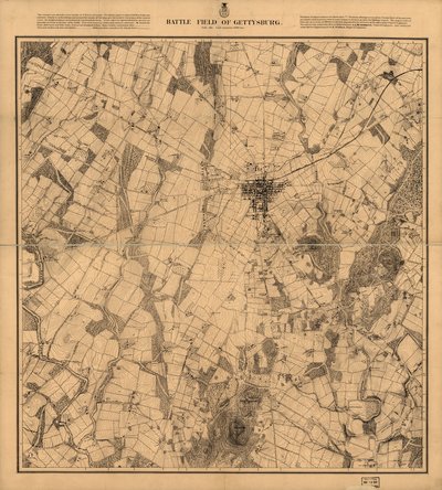 Champ de bataille de Gettysburg - G. K. Warren