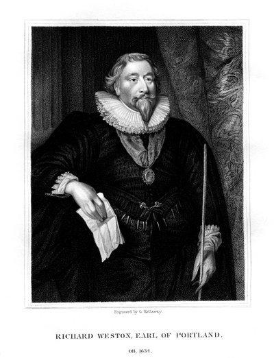 Richard Weston, 1er comte de Portland, 1825 - G. Kellaway