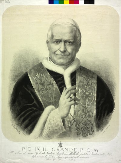 Pape Pie IX - G. Marchetti