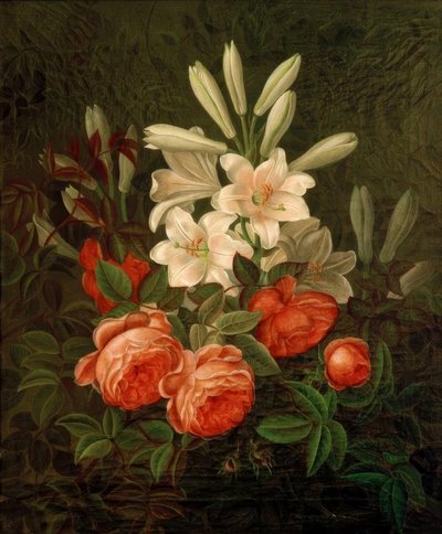 Nature morte aux fleurs - G. Normann