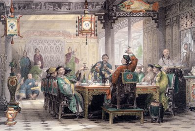 Dîner chez un mandarin, Chine - G Patterson