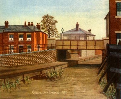 Pont de Queenstown, Swindon, 1885, 1943 - G. Puckey