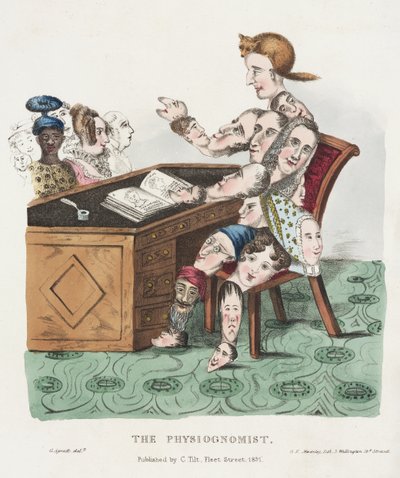 Le physiognomiste, 1831 - G. Spratt