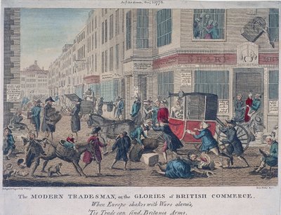 Le commerçant moderne, ou les gloires du commerce britannique, 1774 - G Terry