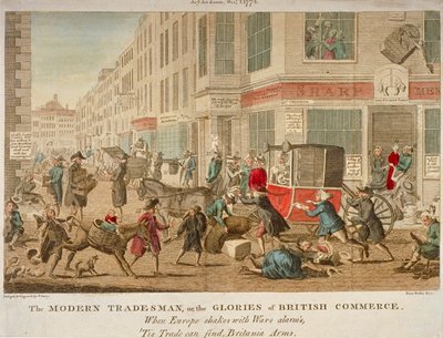 Le commerçant moderne, ou les gloires du commerce britannique, 1774 - G Terry