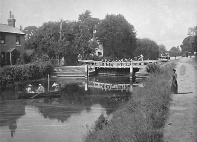 Écluse de Sonning : Sur la Tamise - G. W. Wilson and Company