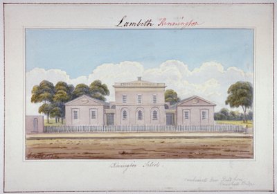 Écoles de Kennington, Camberwell New Road, Lambeth, Londres - G Yates