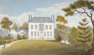 Mitcham Hall, Mitcham, Surrey, 1825 - G Yates