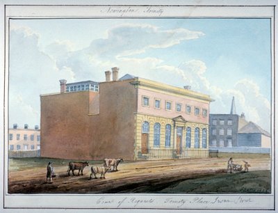 La Cour des Requêtes, Trinity Place, Southwark, Londres, 1826 - G Yates