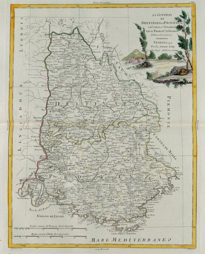 Les Gouvernances du Dauphiné, Provence, le Comté de Venaissin et la Principauté d