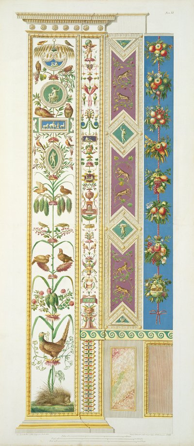 Panneau de la loggia de Raphaël au Vatican, de 