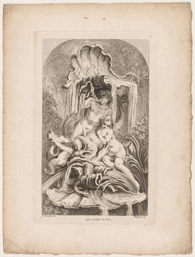 Livre des fontaines : No. 2, c. 1736 - Gabriel Huquier