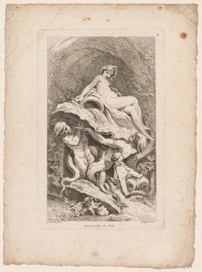 Livre des fontaines : n° 4 - Gabriel Huquier