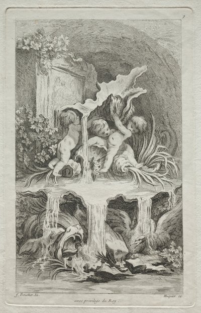 Livre des fontaines : n° 7 - Gabriel Huquier