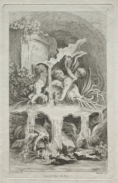 Livre des fontaines : No. 7 - Gabriel Huquier