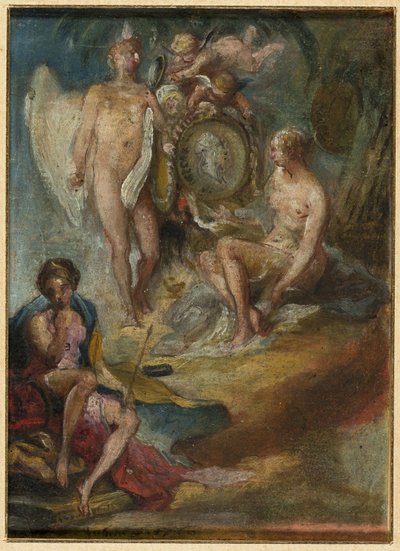 Allégorie - Gabriel Jacques de Saint Aubin